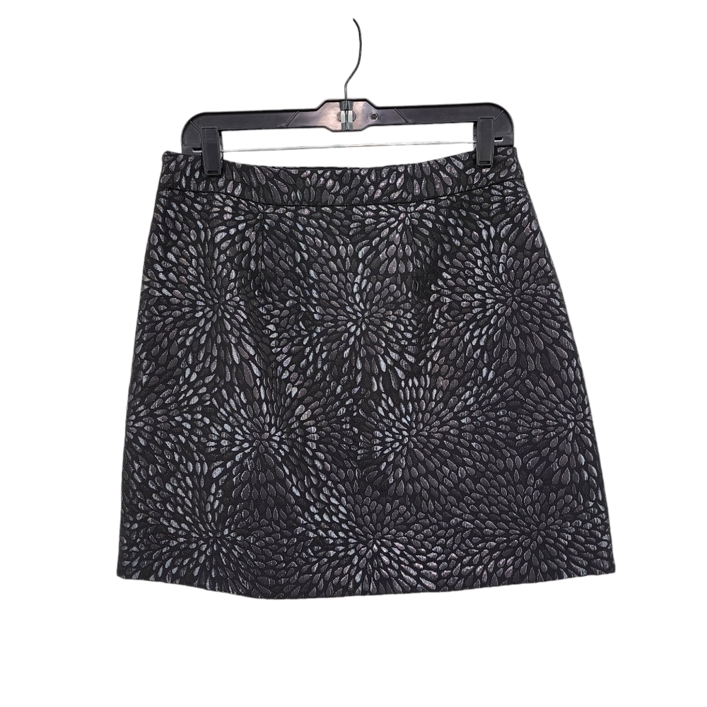 Loft Women's Shimmer Splash A-line Mini Skirt - 8